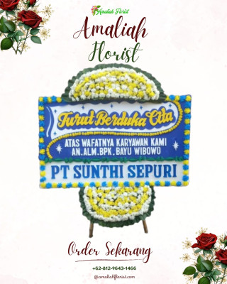 Papan Bunga Duka di Palipi