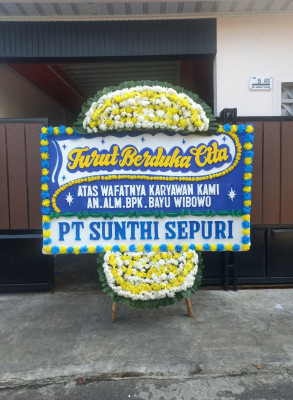 Papan Bunga Duka di Palipi